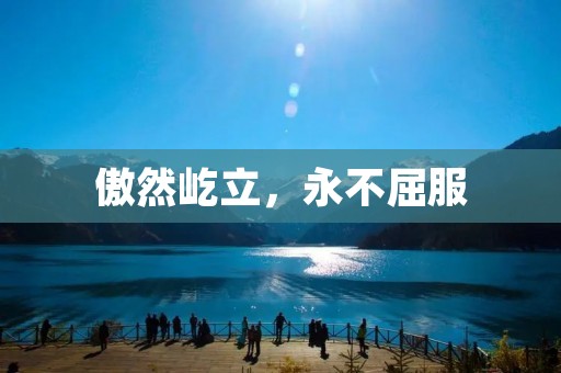 傲然屹立，永不屈服
