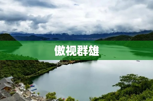 傲视群雄:成功的秘诀 傲视群雄:成功的秘诀