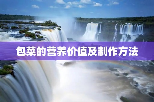 包菜的营养价值及制作方法 包菜的营养价值及制作方法