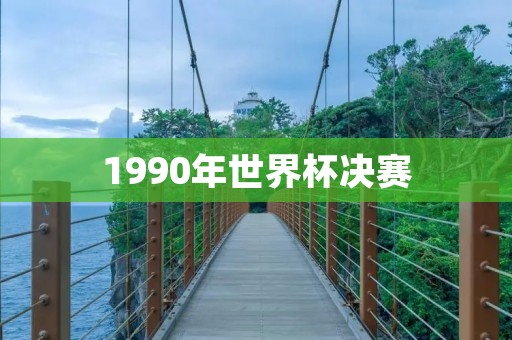1990年世界杯决赛：德国夺冠背后的故事