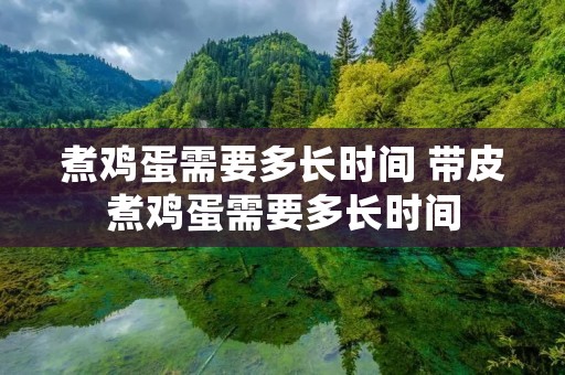 煮鸡蛋需要多长时间 带皮煮鸡蛋需要多长时间 煮鸡蛋需要多长时间 带皮煮鸡蛋需要多长时间