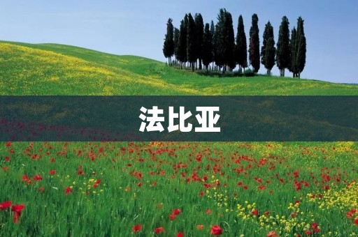 法比亚:一位伟大的音乐家 法比亚:一位伟大的音乐家