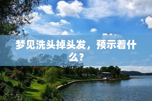梦见洗头掉头发，预示着什么？