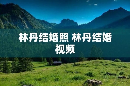 林丹结婚照 林丹结婚视频 林丹结婚照 林丹结婚视频