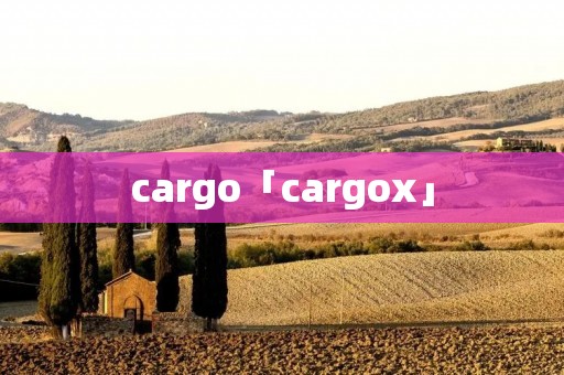 cargo「cargox」