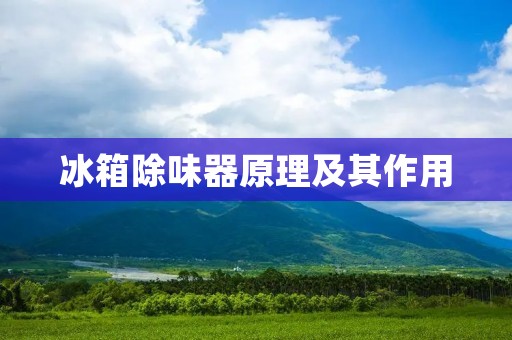 冰箱除味器原理及其作用