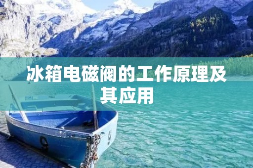 冰箱电磁阀的工作原理及其应用