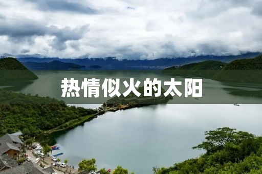 热情似火的太阳