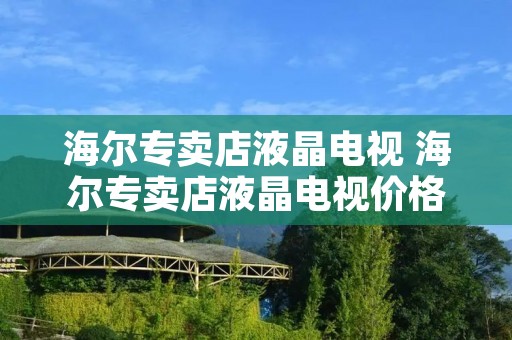海尔专卖店液晶电视 海尔专卖店液晶电视价格