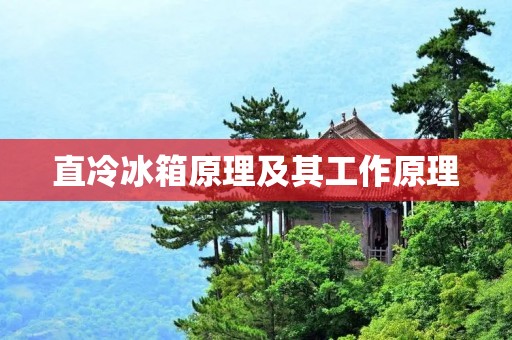 直冷冰箱原理及其工作原理
