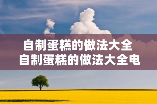 自制蛋糕的做法大全 自制蛋糕的做法大全电饭煲教程视频