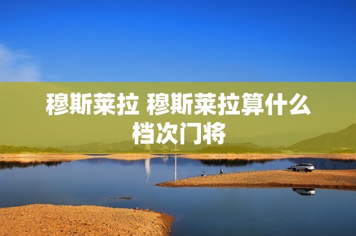 穆斯莱拉 穆斯莱拉算什么档次门将