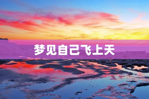梦见自己飞上天:一场超凡脱俗的梦境体验