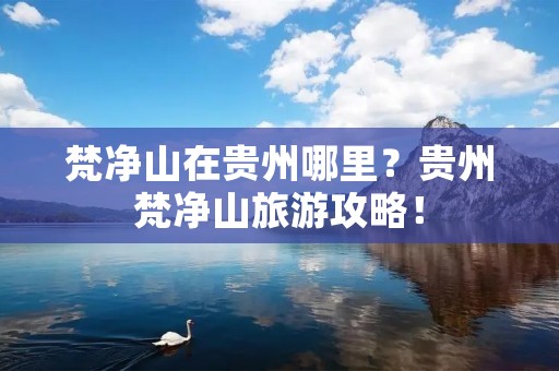 梵净山在贵州哪里？贵州梵净山旅游攻略！