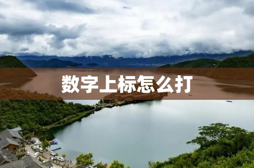 数字上标怎么打 数字上标怎么打