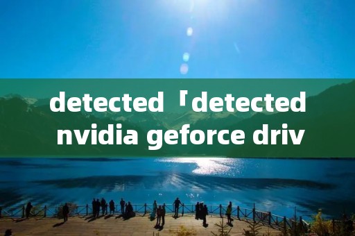 detected「detected nvidia geforce driver」 detected「detected nvidia geforce driver」