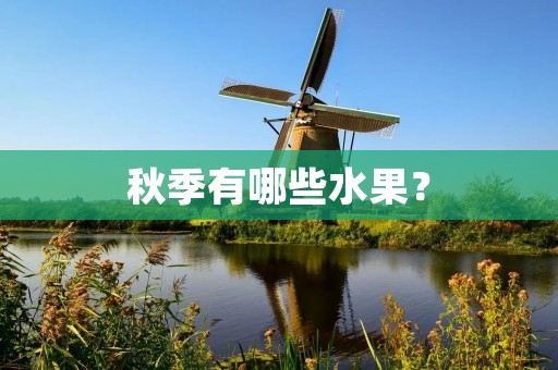 秋季有哪些水果？