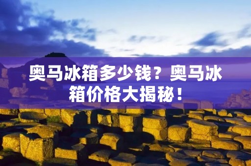 奥马冰箱多少钱？奥马冰箱价格大揭秘！
