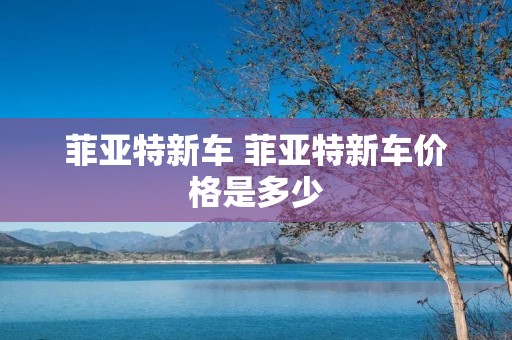 菲亚特新车 菲亚特新车价格是多少 菲亚特新车 菲亚特新车价格是多少