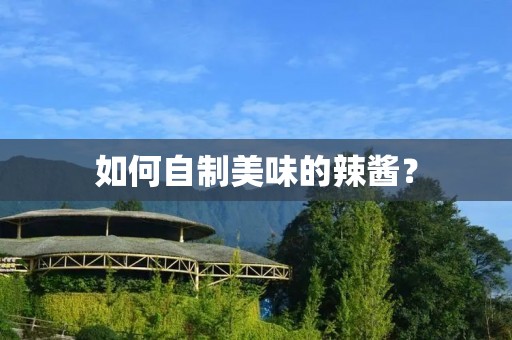 如何自制美味的辣酱? 如何自制美味的辣酱?