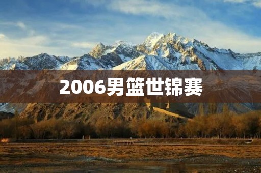 2006男篮世锦赛:中国队历史最好战绩 2006男篮世锦赛:中国队历史最好战绩