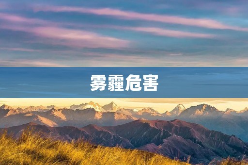 雾霾危害:让我们一起呼吸新鲜空气 雾霾危害:让我们一起呼吸新鲜空气