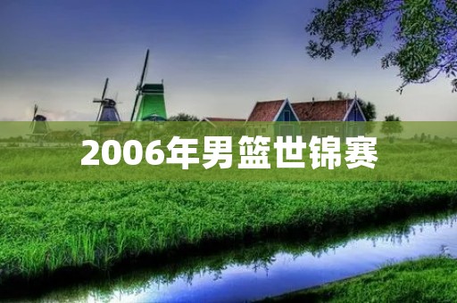 2006年男篮世锦赛：中国男篮的辉煌时刻