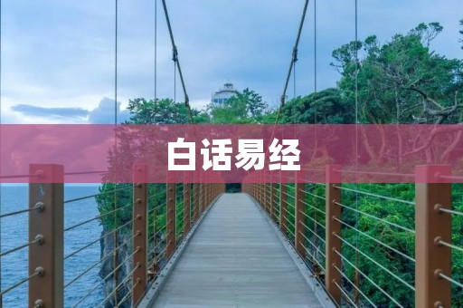 白话易经：用通俗易懂的语言解读古老的智慧