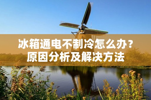 冰箱通电不制冷怎么办？原因分析及解决方法