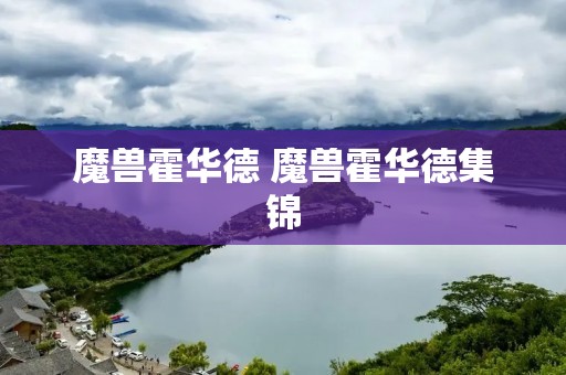 魔兽霍华德 魔兽霍华德集锦