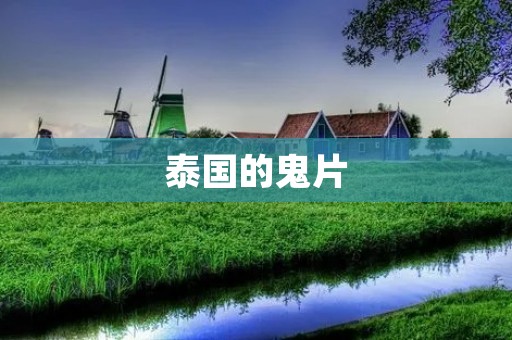 泰国的鬼片：恐怖的背后