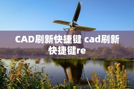 CAD刷新快捷键 cad刷新快捷键re