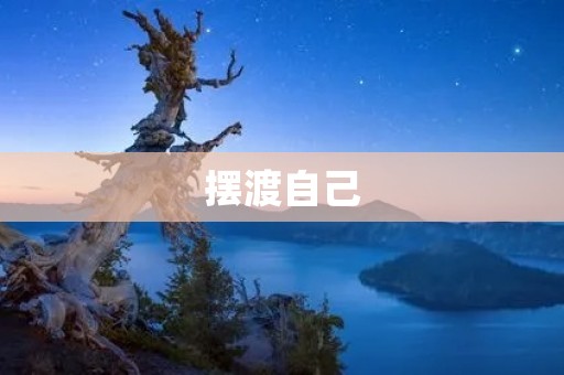  摆渡自己：如何在迷茫中找到方向 