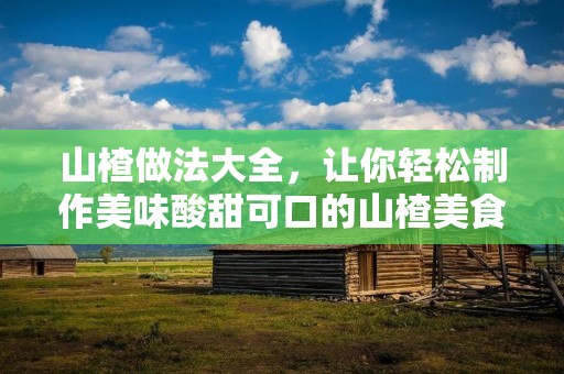 山楂做法大全,让你轻松制作美味酸甜可口的山楂美食 山楂做法大全,让你轻松制作美味酸甜可口的山楂美食