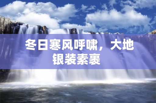  冬日寒风呼啸，大地银装素裹 