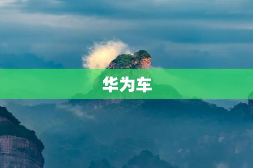 华为车:打造智能出行新生态 华为车:打造智能出行新生态