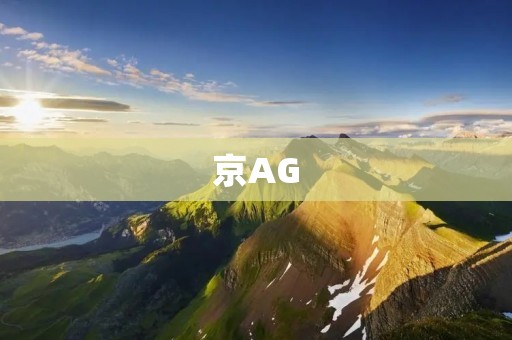 京AG:一个全新的电商平台 京AG:一个全新的电商平台
