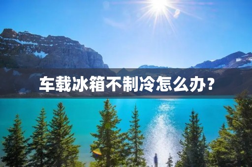 车载冰箱不制冷怎么办？