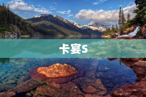 卡宴S：豪华SUV的代表之一