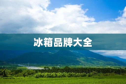 冰箱品牌大全：让你轻松选购最适合的冰箱