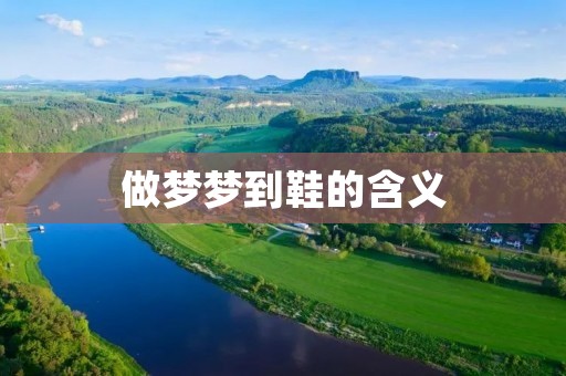 做梦梦到鞋的含义