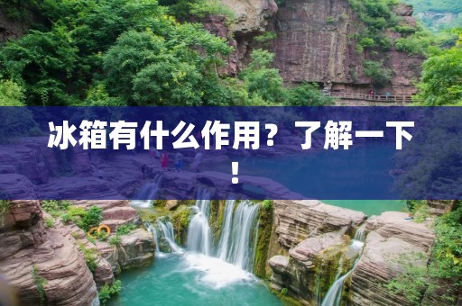冰箱有什么作用？了解一下！