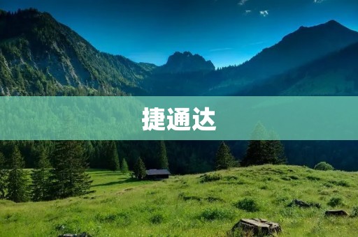 捷通达:中国领先的物流企业 捷通达:中国领先的物流企业