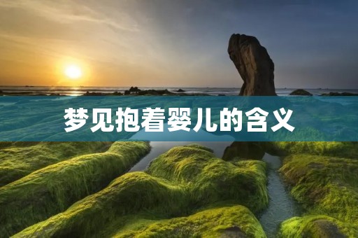 梦见抱着婴儿的含义