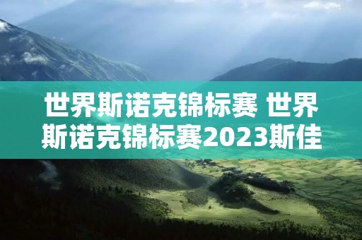 世界斯诺克锦标赛 世界斯诺克锦标赛2023斯佳辉 世界斯诺克锦标赛 世界斯诺克锦标赛2023斯佳辉
