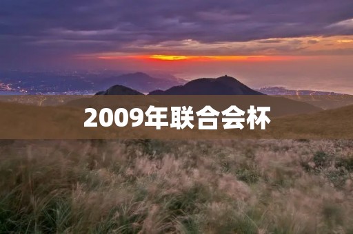 2009年联合会杯：巴西夺冠，西班牙亚军