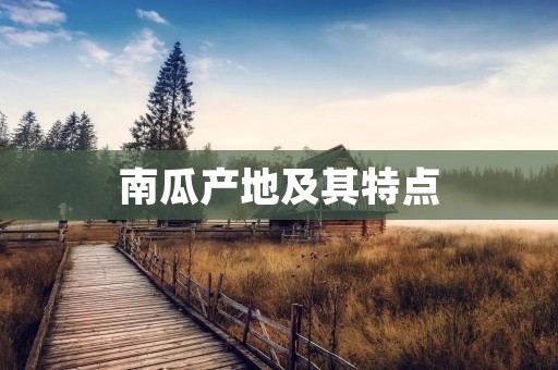 南瓜产地及其特点