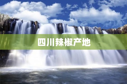 四川辣椒产地：火辣的味蕾享受
