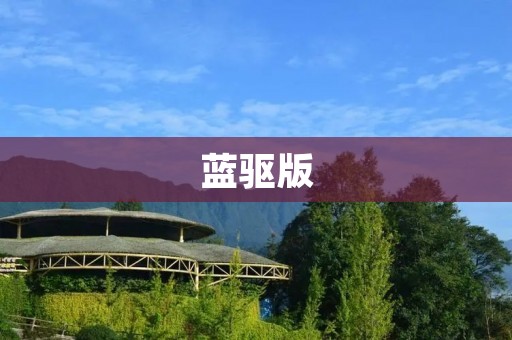 蓝驱版：解放你的硬盘空间，让电脑更流畅