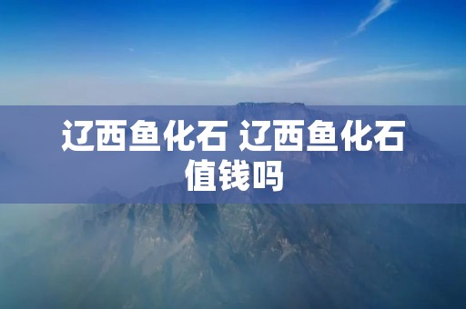 辽西鱼化石 辽西鱼化石值钱吗 辽西鱼化石 辽西鱼化石值钱吗